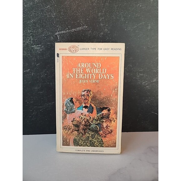 Around The World In Eighty Days By Jules Verne Paperback - Picture 1 of 10